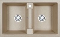 Врезная кухонная мойка Granula 8101 81х50см