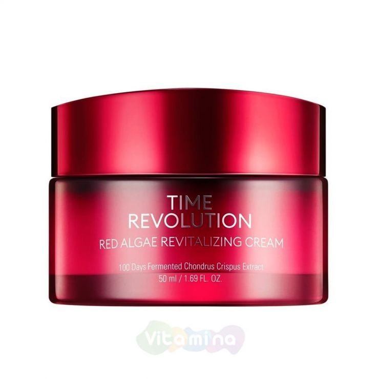 Missha Интенсивный лифтинговый крем для лица Time Revolution Red Algae Revitalizing Cream, 50 мл