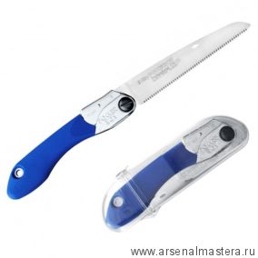 Складная универсальная японская пила ножовка Silky Pocketboy 170-26 синяя KSI534417 М00002546