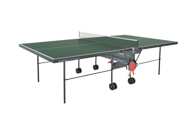 Теннисный стол SUNFLEX PRO INDOOR (зеленый)