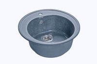 Мраморная мойка GranFest Rondo GF-R510 Графит
