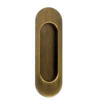 Комплект ручек Sicma Iris для раздвижных дверей. бронза сатинированная
