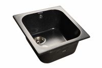 Мраморная мойка GranFest Standart GF-S430 Черный