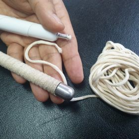 Хлопковая нить (фитиль) - Cotton string (5 метров)
