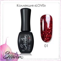 Гель-лак LOVE "Serebro collection" №01, 11 мл