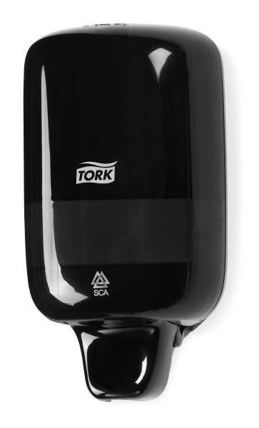 Tork черный мини-диспенсер для жидкого мыла