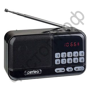Колонка универс.с радио Perfeo ASPEN FM+ 87.5-108МГц/ MP3/ питание USB или 18650/черный (i20))