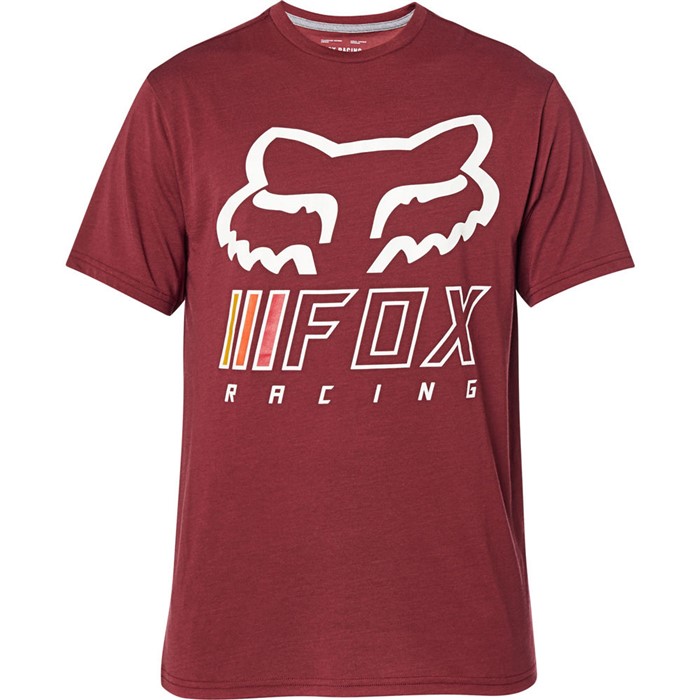Fox Overhaul SS Tech Tee Cranberry футболка