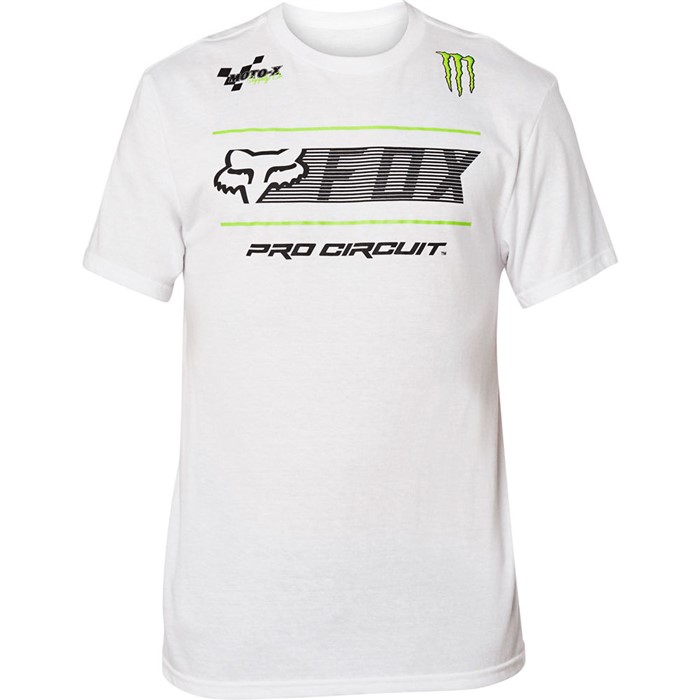 Fox Pro Circuit SS Tee Optic White футболка