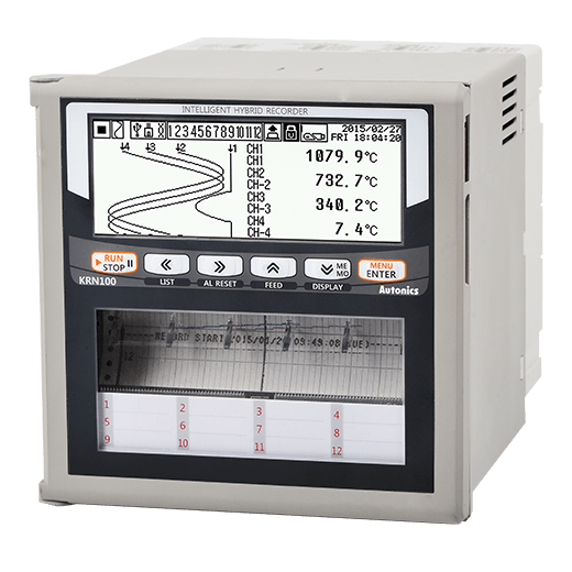 KRN100-04001-01-0S Серия KRN100 Гибридные регистраторы для бумажной ленты шириной 100 мм