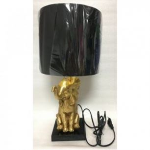 Лампа настольная Elephant, коллекция "Слон" 25*26*47, Полиэстер, Сталь, Черный