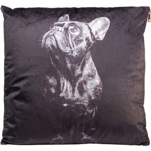 Подушка Dog, коллекция "Собака" 45*45*15, Полиэстер, Черный