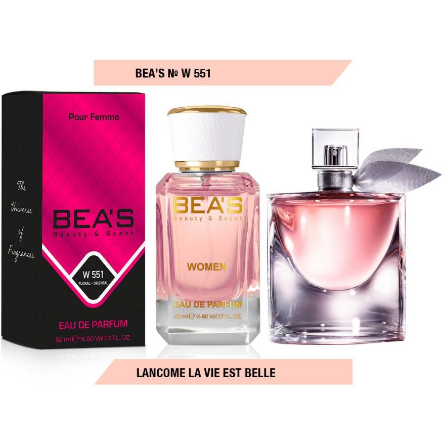 BEA'S (Beauty & Scent) W 551 - Lancome La Vie Est Belle For Women 50 мл