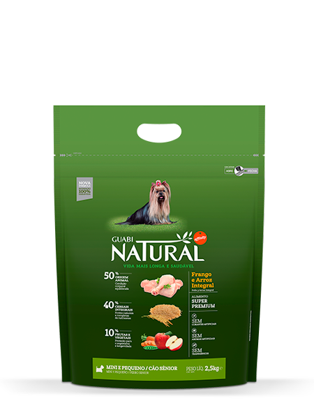 Guabi Natural для пожилых собак мелких пород 2,5 кг