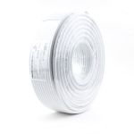 Кабель коаксиальный Cablexpert (RG-6U-CS-2, 75 Ом, 64%, 1 мм, CCS, белый, 100 м)