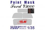 Окрасочная маска на остекление для ICM 35411,35412, 35413, 35414, 35803