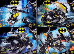 Конструктор PRCK Super Heroes Бэтмен 64027 4 шт 164-170 дет