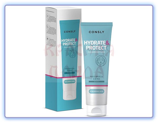 CONSLY Hyaluronic Acid Cleansing Foam Hydrate & Protect