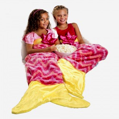 Одеяло - плед Хвост русалки для детей (Child)