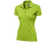 Рубашка поло "First" женская, зеленое яблоко (арт. 3109468)