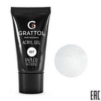 Grattol, Acryl Gel 07 - Акрил-гель с шиммером (30 мл.)