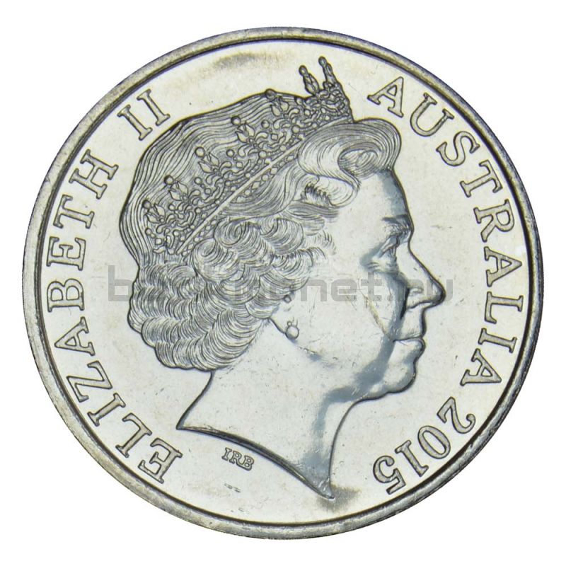 20 центов 2015 Австралия АНЗАК - ПМВ 1914-1918