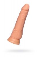 Реалистичный фаллоимитатор A-Toys by TOYFA, TPE, телесный, 18 см