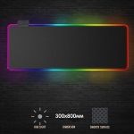 Орбита OT-PCM54 коврик для мышки RGB (Черный,30*80 см)