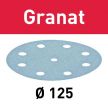 АКЦИЯ 2022 ! Материал шлифовальный FESTOOL Granat P100 комплект из 100 шт STF D125/9 P 100 GR 100X 497168