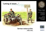 Фигуры Немецкие мотоциклисты 40-43гг.