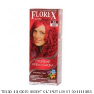 Краска для волос Florex-Super КЕРАТИН 8,0 Красный коралл, шт