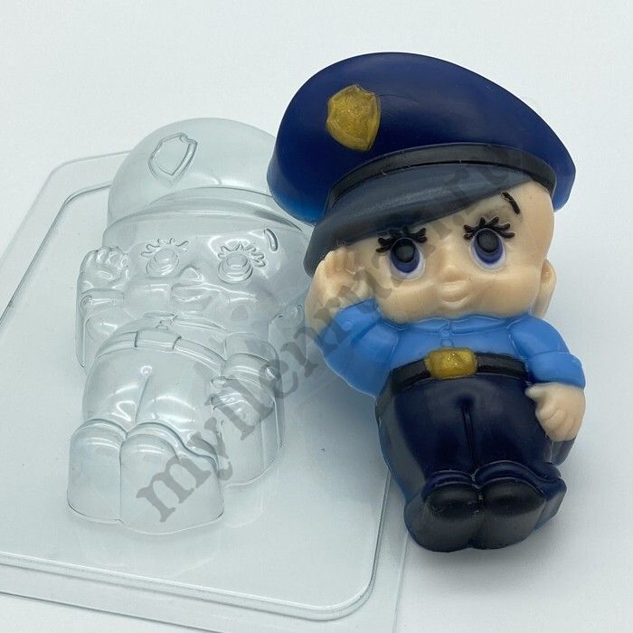 Пластиковая форма Малыш / Полицейский