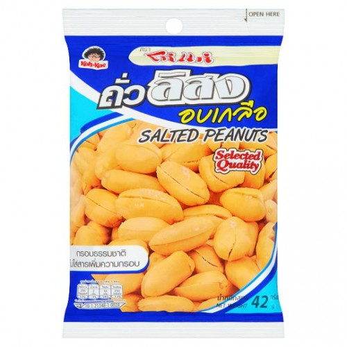 Арахис соленый, вкусные орешки Koh-Kae  42 гр