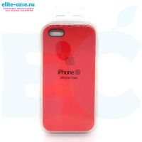 Чехол Silicon Case для iPhone 5/5S/SE красный