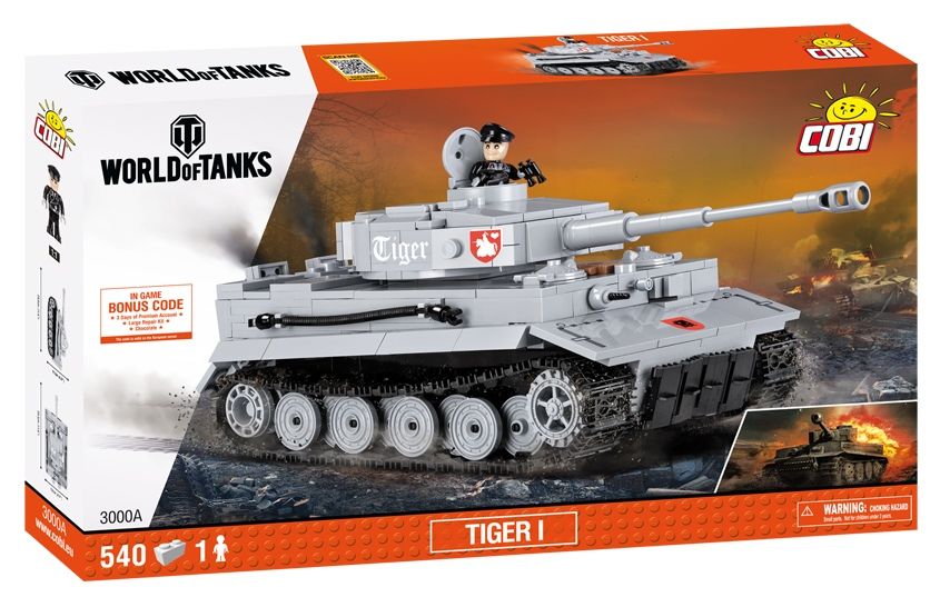 КОБИ World of Tanks танк Тигр  I / Tiger I COBI-3000А