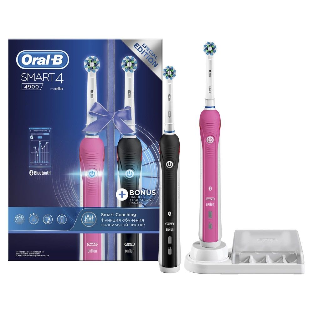 Электрическая зубная щетка Oral-B Smart 4 4900 (D601.525.3H)