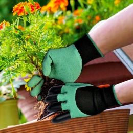 Перчатки садовые с когтями Garden Genie Gloves, вид 4