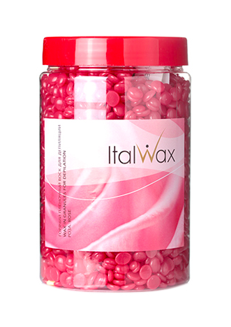 Italwax, Воск горячий (пленочный) Роза, гранулы, 500 г