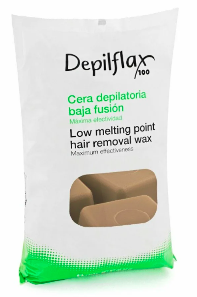DepilFlax Горячий Воск Для Депиляции (Шоколад) 1000г