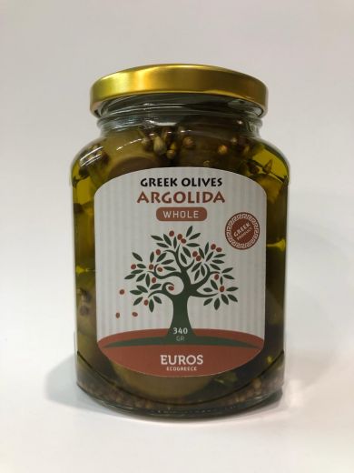 Оливки ГАЙДУРА в оливковом масле Extra Virgin 340 гр