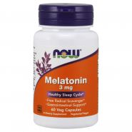 Melatonin  3 мг 60 капсул (NOW)