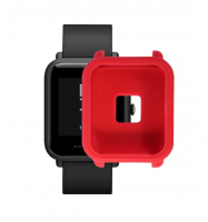 Защитный бампер для Xiaomi Amazfit Bip ( Красный )