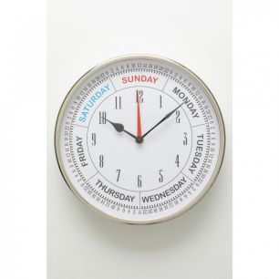 Часы настенные Barometer, коллекция "Барометр" 30*30*4, Сталь, Бумага, Серебряный