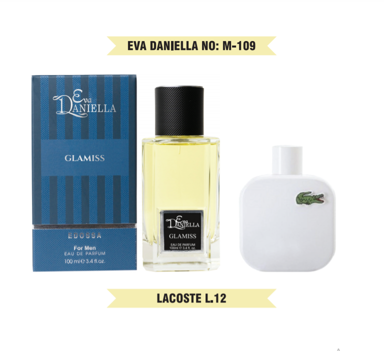 Eva Daniella № M-109-Lacoste Eau De Lacoste L.12.12 Blanc 100 мл