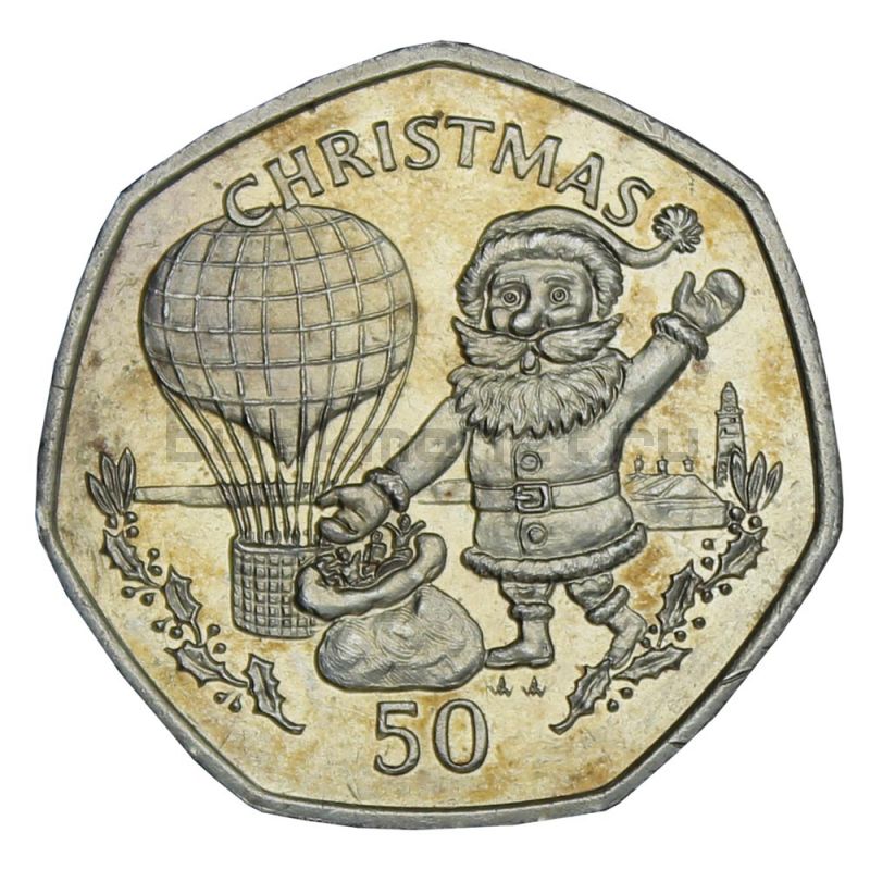 50 пенсов 1994 Гибралтар Рождество