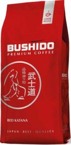 Кофе зерновой BUSHIDO Red Katana, 1кг