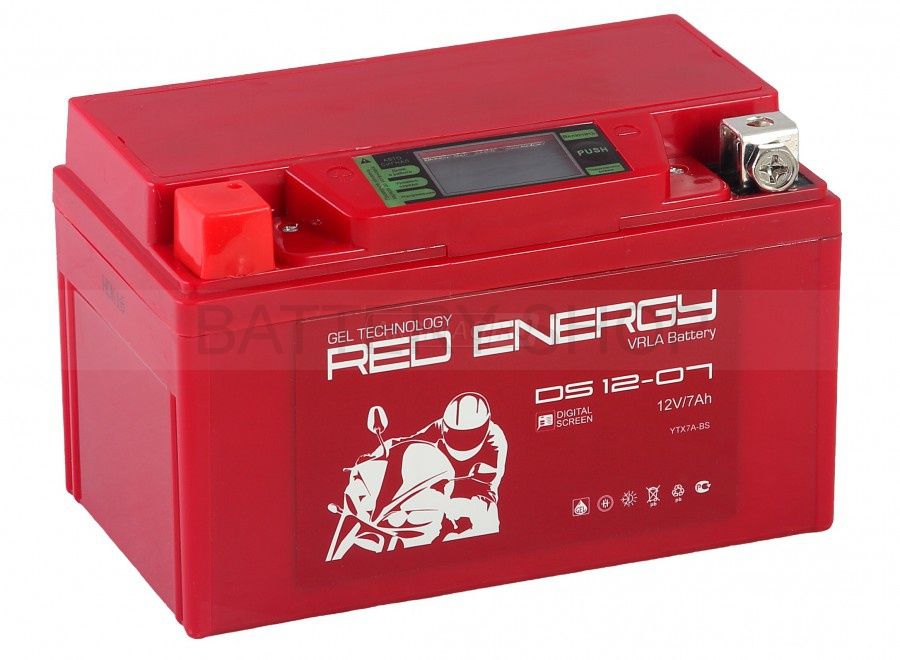 Red Energy (DS 12-07) 7 Ah 110 A (EN)