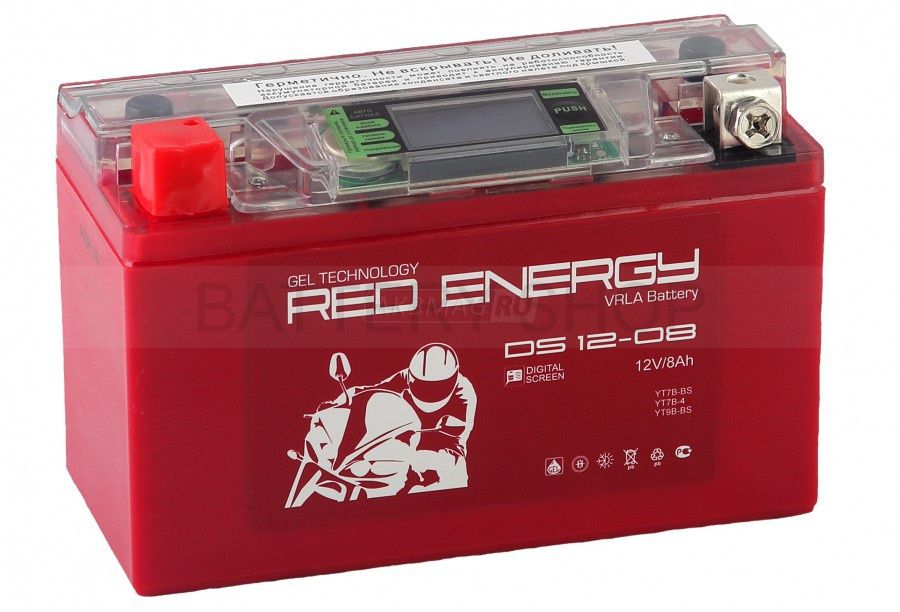 Red Energy (DS 12-08) 8 Ah 120 A (EN)