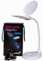 Лупа-лампа Levenhuk Zeno Lamp ZL7, белая - упаковка