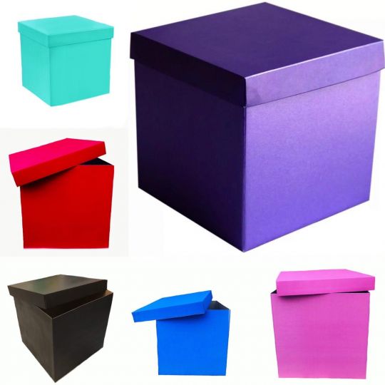 Коробка цветная без оформления